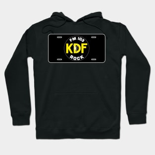 103.3 KDF Rock Nashville License Plate Hoodie